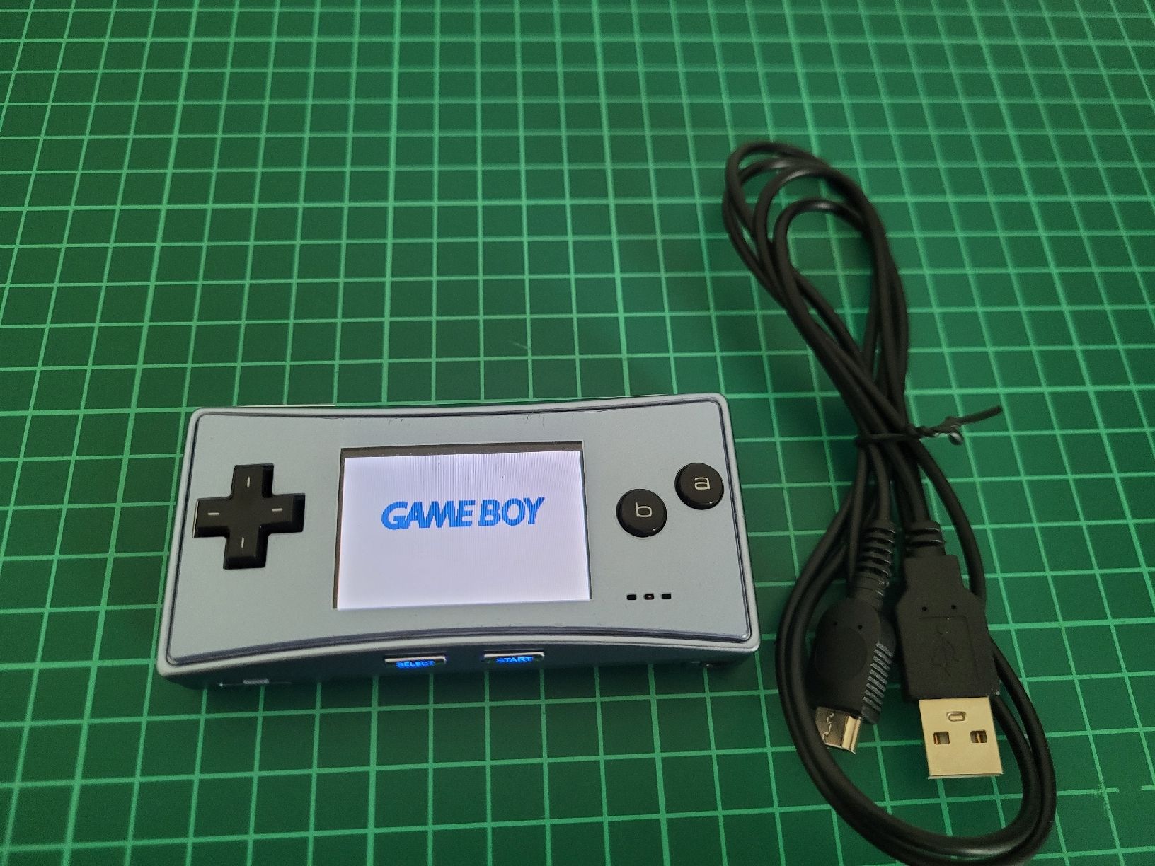 Nintendo Konsolen: Nintendo Game Boy Micro - Blue Defekt/défectueux  – Defekt aus Meyrin von