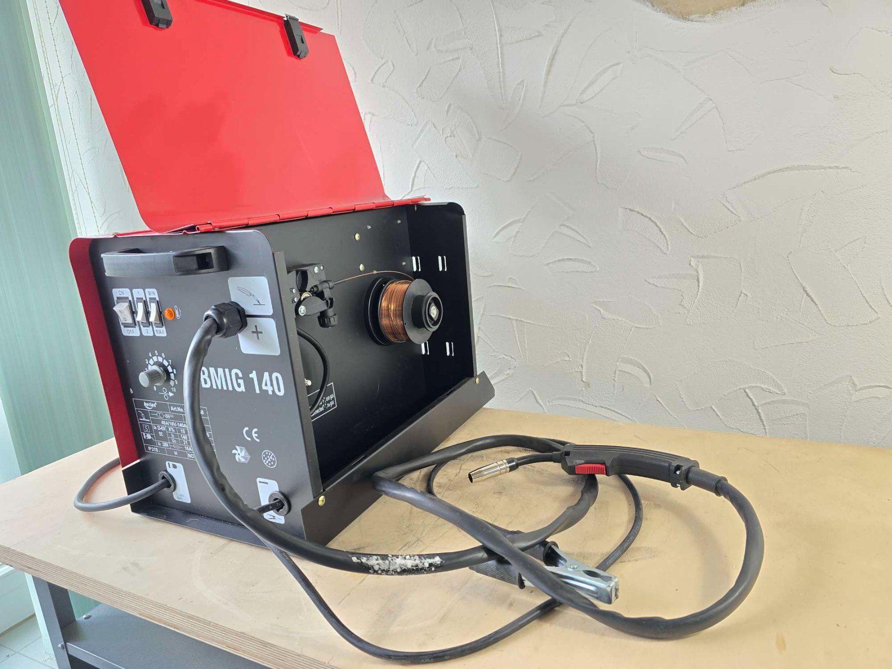 Magnetventil MIG MAG Co2 Schweißgerät Gasventil 12V DC Elektroventil Schutzgas
