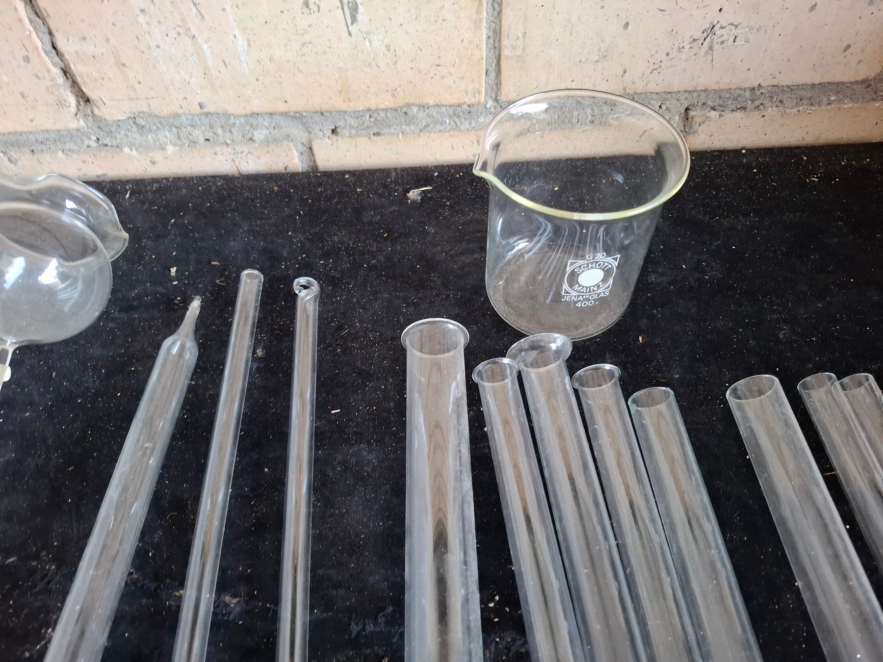 Verres: Laborbedarf Glasgerate verschiedene Teile Konvolut – D'occasion à Schönholzerswilen par clyde123 3
