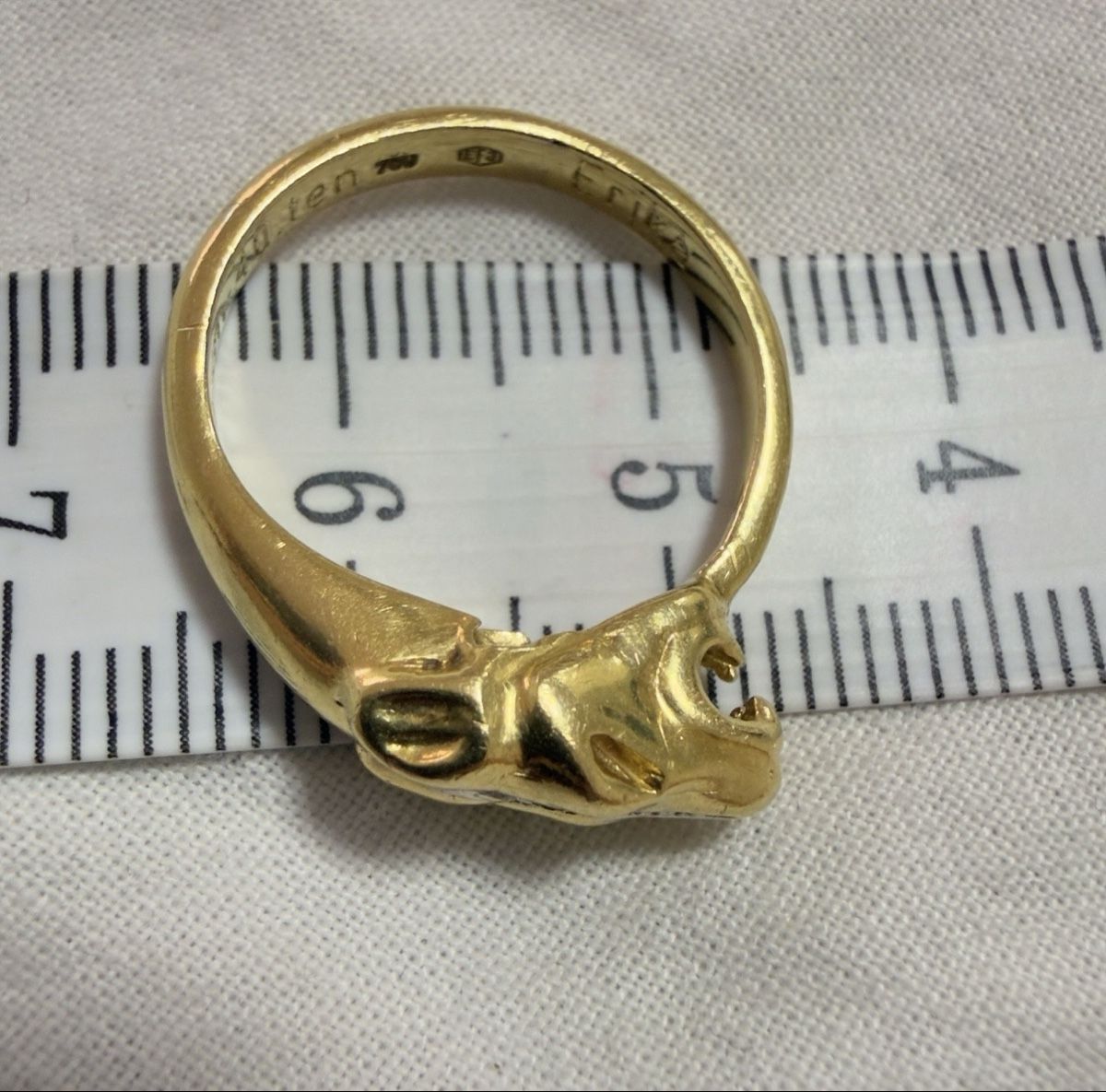 Ringe: Gold Ring 18k – Gebraucht aus Oberhof von RealStone 5
