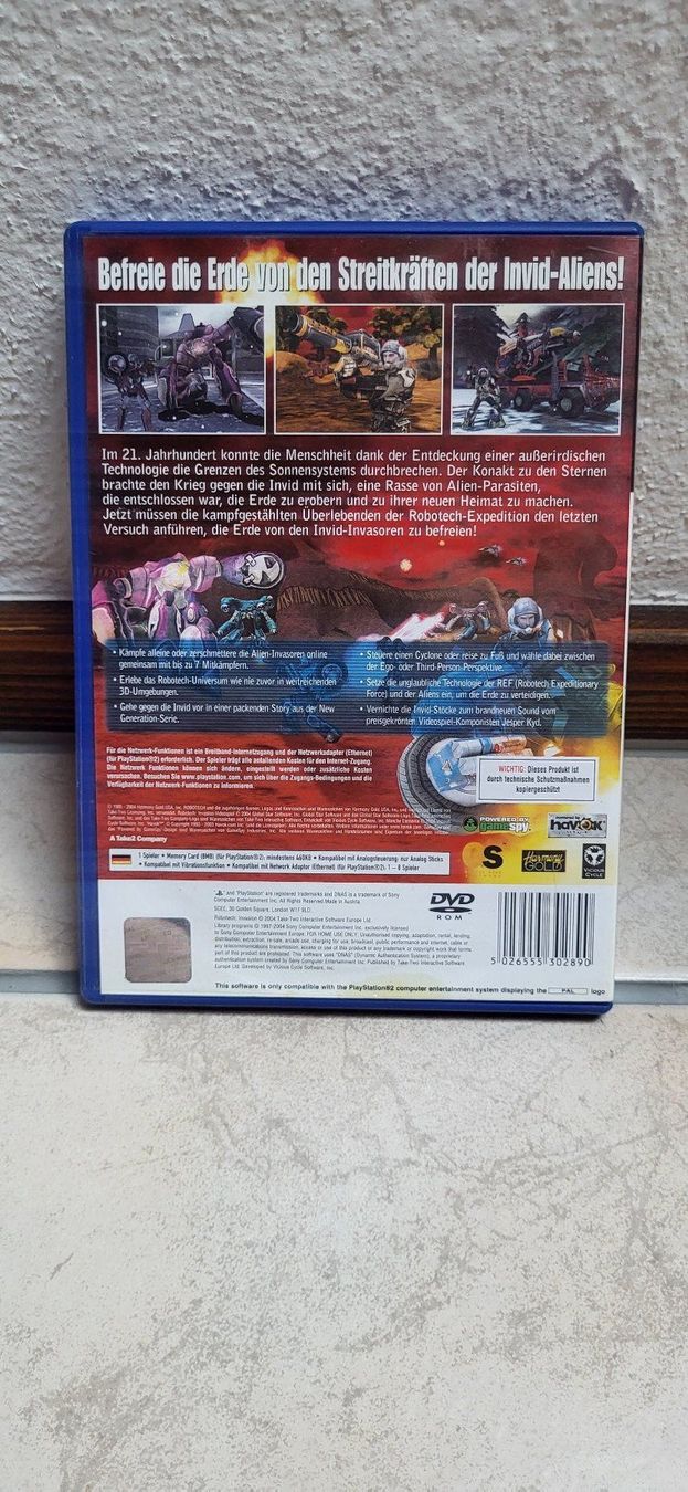 Sony Spiele: PS2 - Robotech Invasion – Gebraucht aus Münsingen von Heroism2010 1