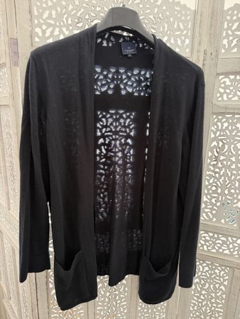 Neuwertiges Cashmere Wolle Cardigan mit Taschen L/XL