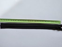 5 Stück YKK-Reissverschluss, 36 cm, Schwarz, Neu