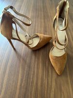 RAID High Heels, braun, Wildlederoptik, Gr. 39, wie neu