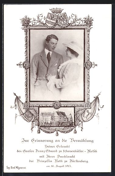 Ansichtskarten: Heiligenberg / Baden, Vermählung von Gr – Gebraucht aus Berlin von bartko-reher
