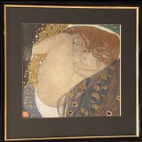 GUSTAV KLIMT  Danaë. Reproduktion in Galeriequalität