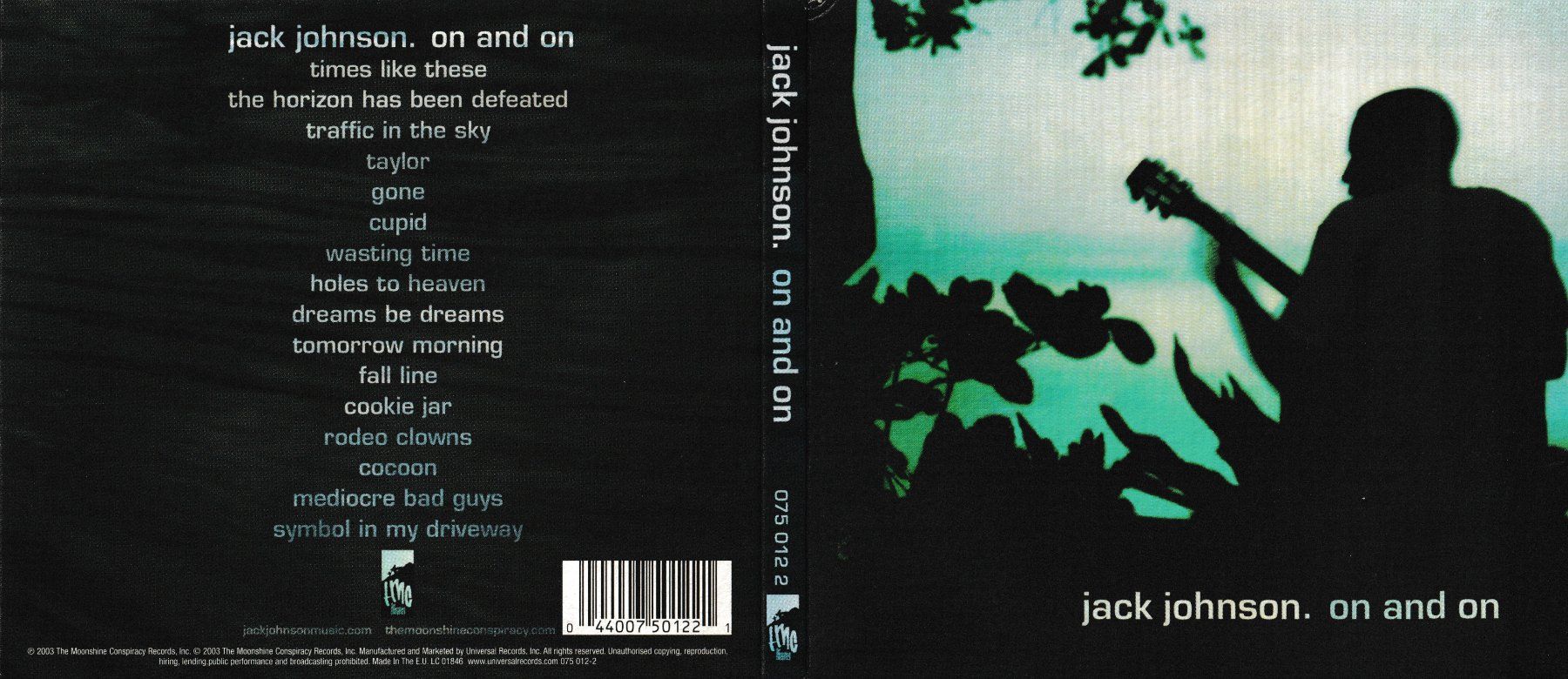 CD: CD - Jack Johnson - On and On – Usato da Langnau am Albis venduto da MediaRescuerKeLoX