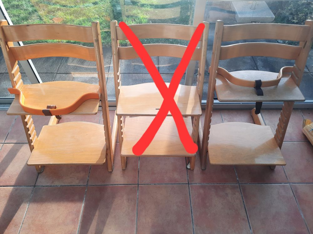 Tripp Trapp Kinderstühle aus Holz von STOKKE Kaufen auf Ricardo