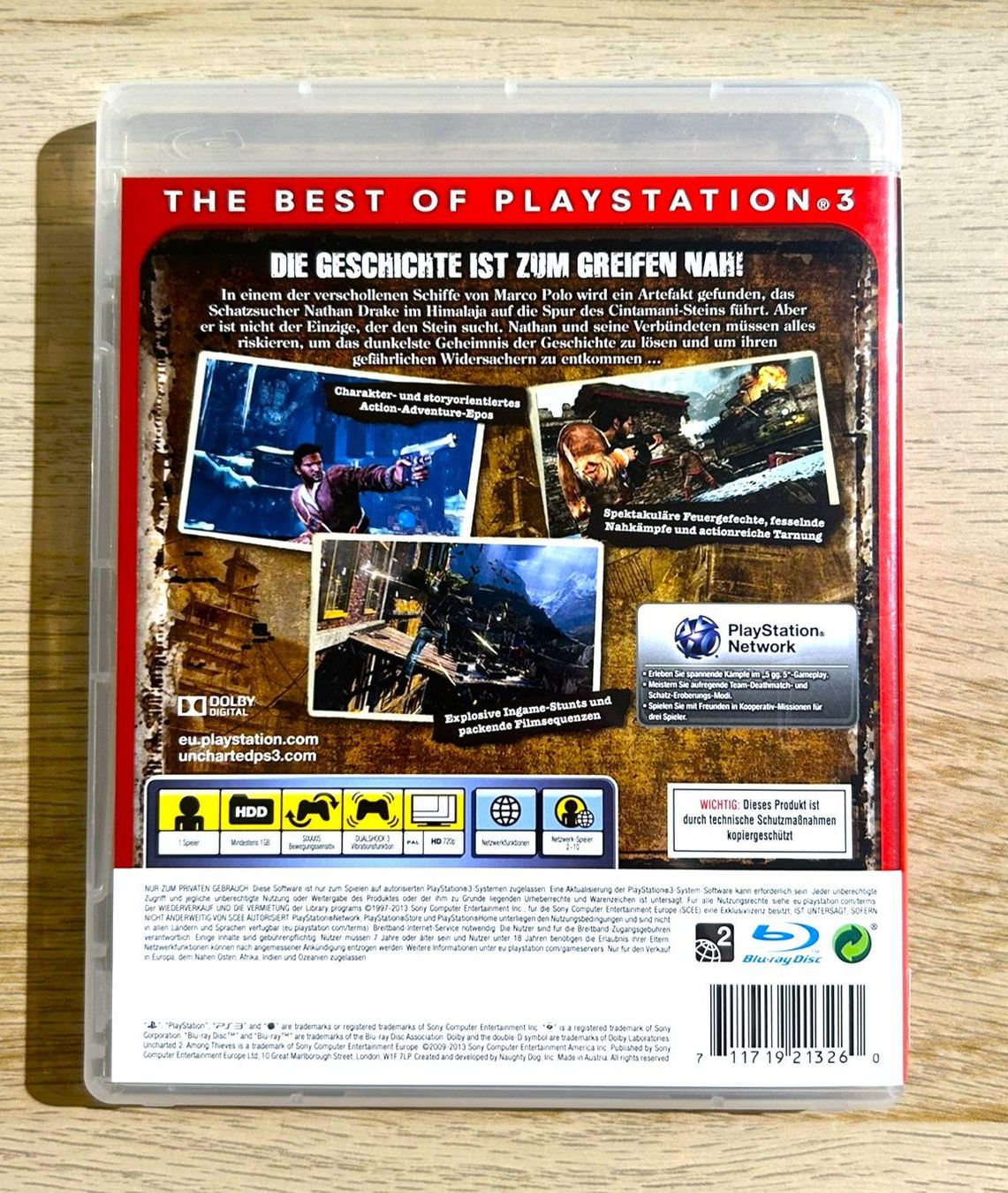 Sony Giochi: Uncharted 2 Among Thieves PS3 – Usato da St. Gallen venduto da Alpine.Arcade 1