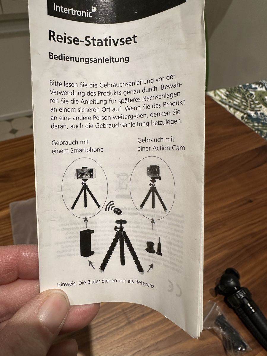 Stative & Köpfe: Dreibeinstativ Intertronic FlexPro – Neu und originalverpackt aus Zürich von renba1 2