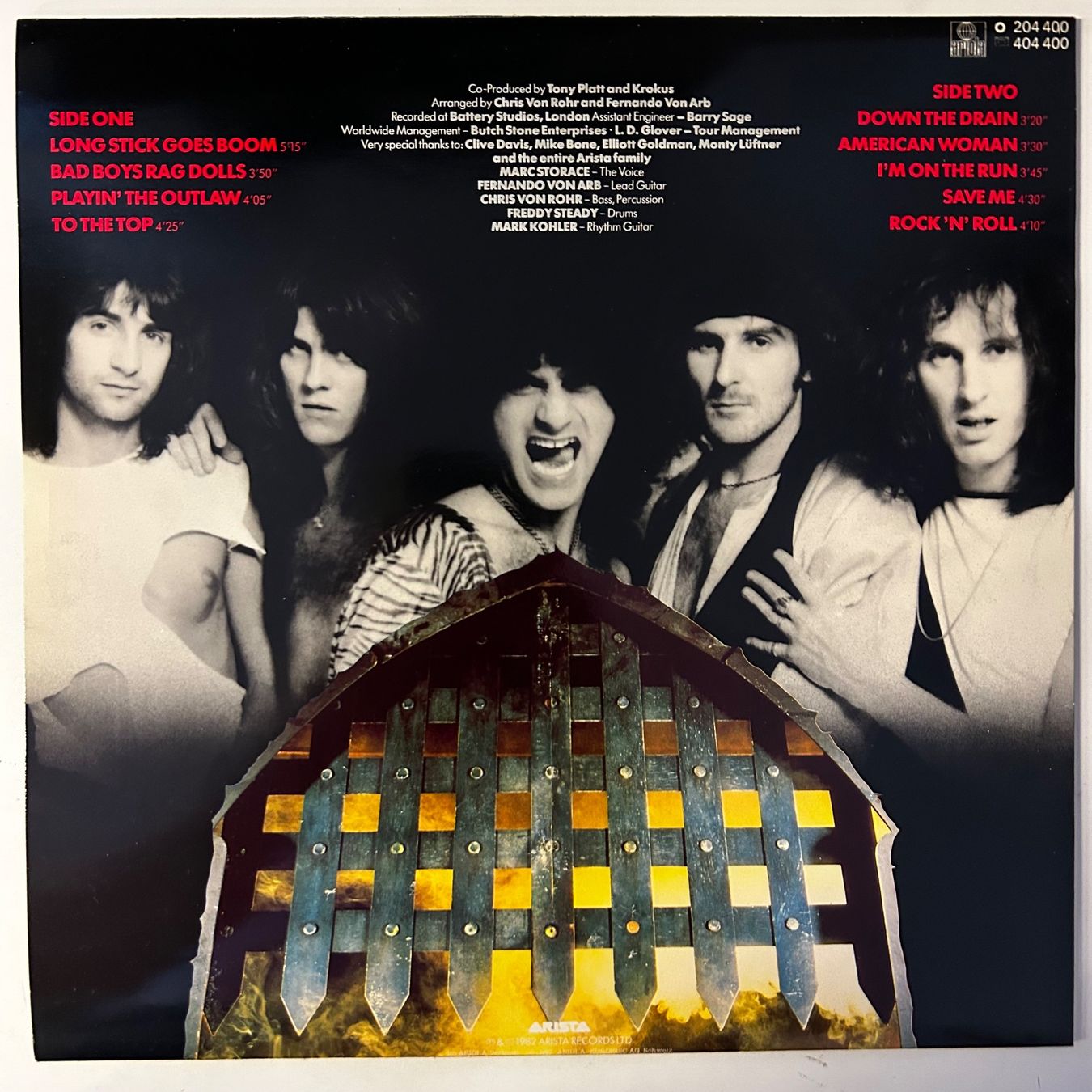 Dischi in vinile: Krokus - One Vice At A Time, Vinyl LP – Usato da Aesch BL venduto da BlueMusicRecords 1