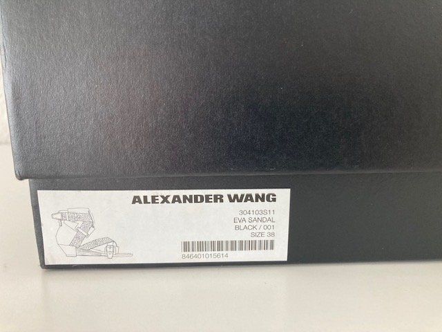 Alexander Wang Scarpe da donna: ALEXANDER WANG, Eva Sandals, Gr. 38 – Nuovo (secondo la descrizione) da Zürich venduto da FrauSchall 1