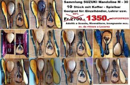 Mandoline SAMMLUNG 10 Stuck SUZUKI M - 30