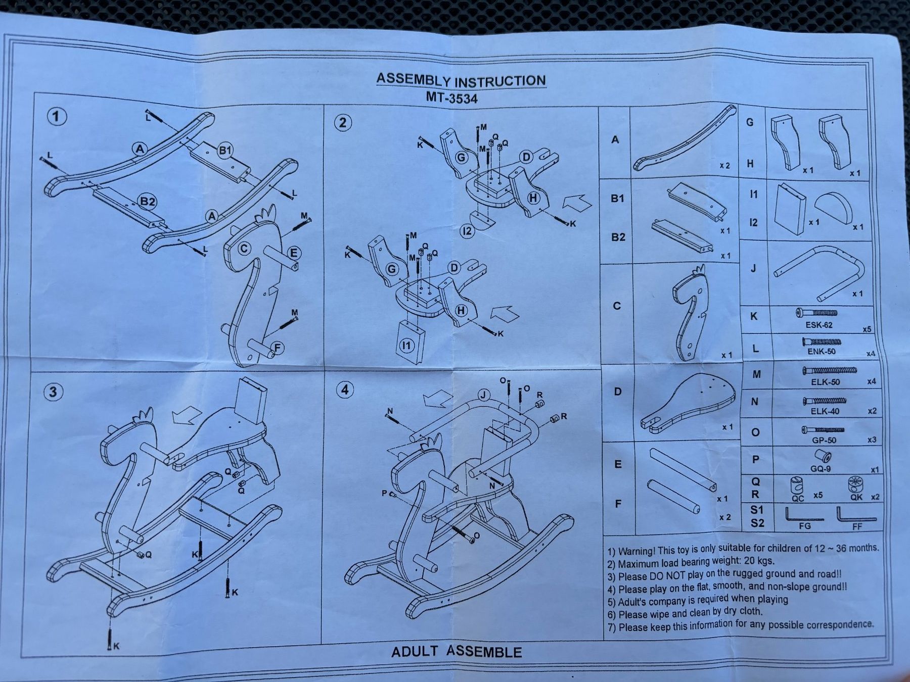 Sonstige Gartenschaukeln: Kinder Schaukel Dino – Gebraucht aus Utzigen von jaco25 2