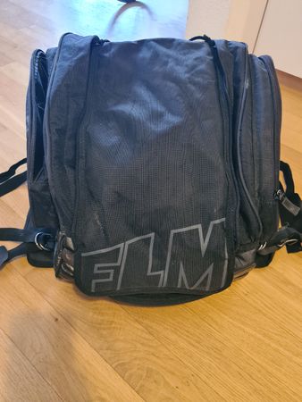 FLM Motorrad-Reisetasche, schwarz, geräumig