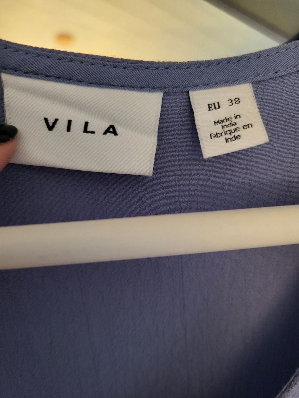Vila Vestiti: Wickelkleid blau, Vila Gr. 38 – Usato da Malters venduto da Veriberii 1
