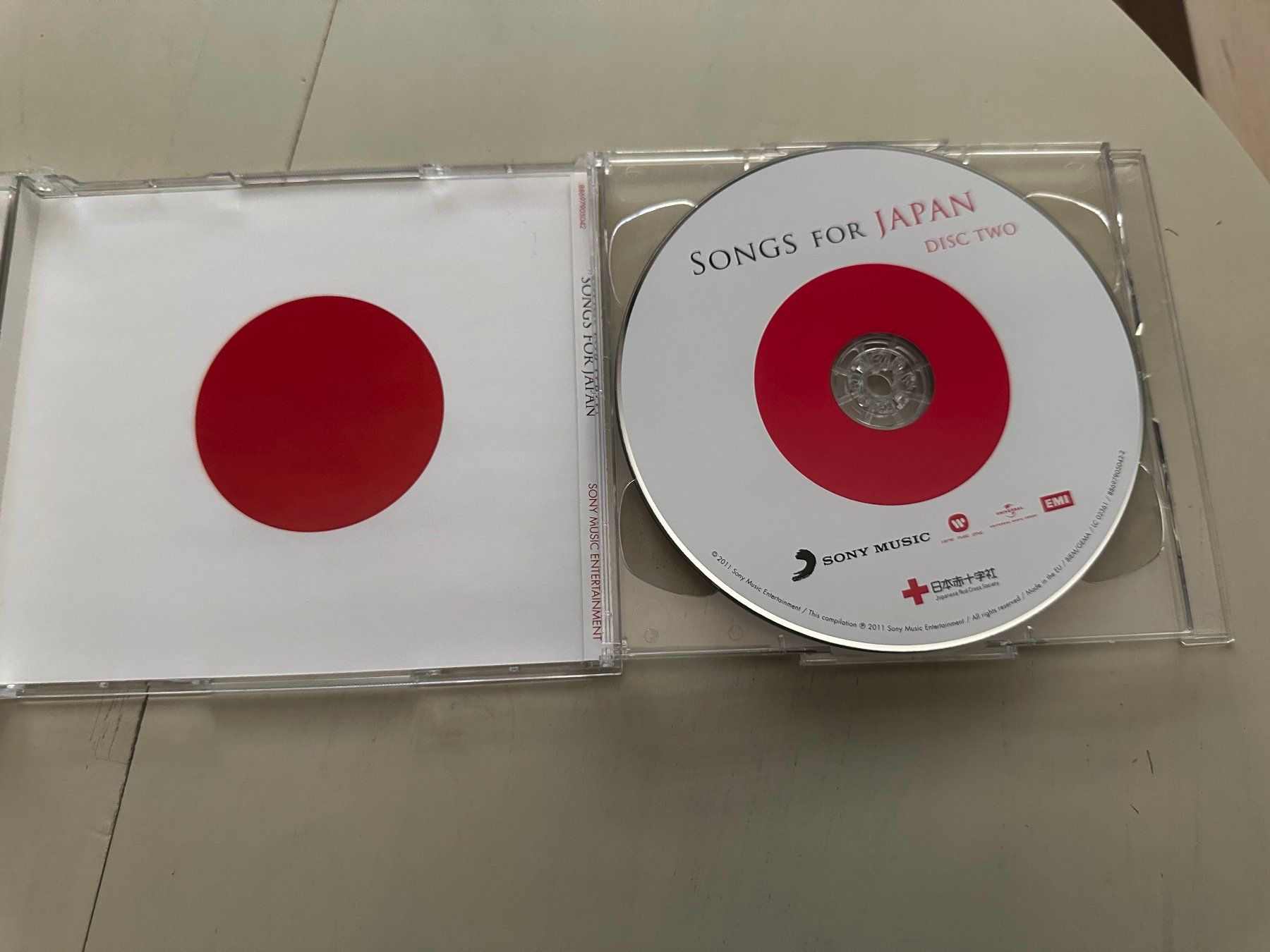 CD: SONGS FOR JAPAN tolle 2 CD U2 DYLAN MADONNA SPRINGSTEEN REM – Usato da Basel venduto da Partridge 2