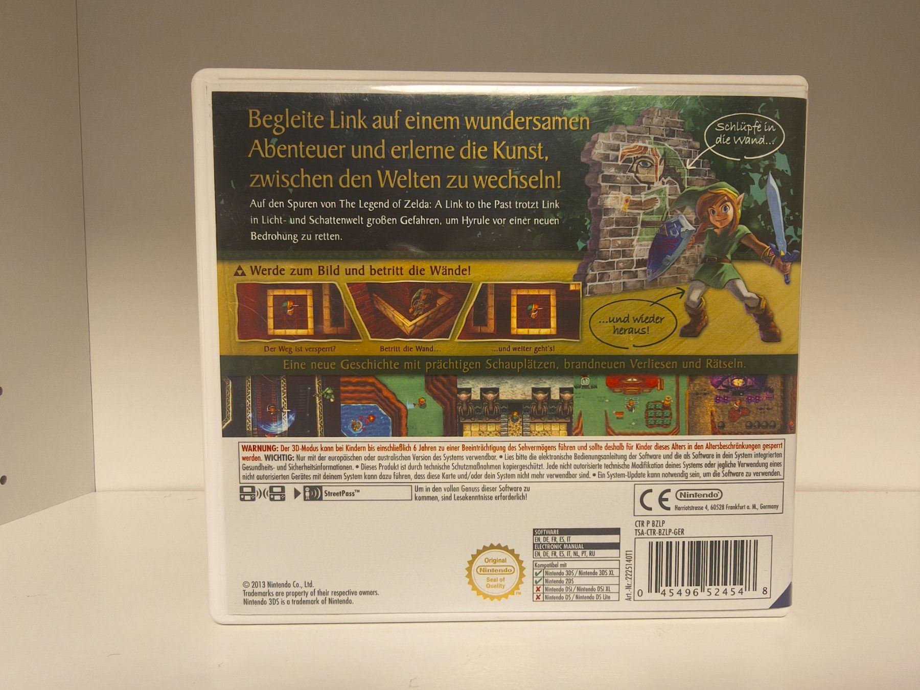 Spiele: Nintendo 3DS - Zelda: A Link Between Worlds – Gebraucht aus Schaffhausen von thugNme 1