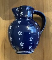 Gmundner Keramik Wasser Krug, Top Zustand, H 17 cm