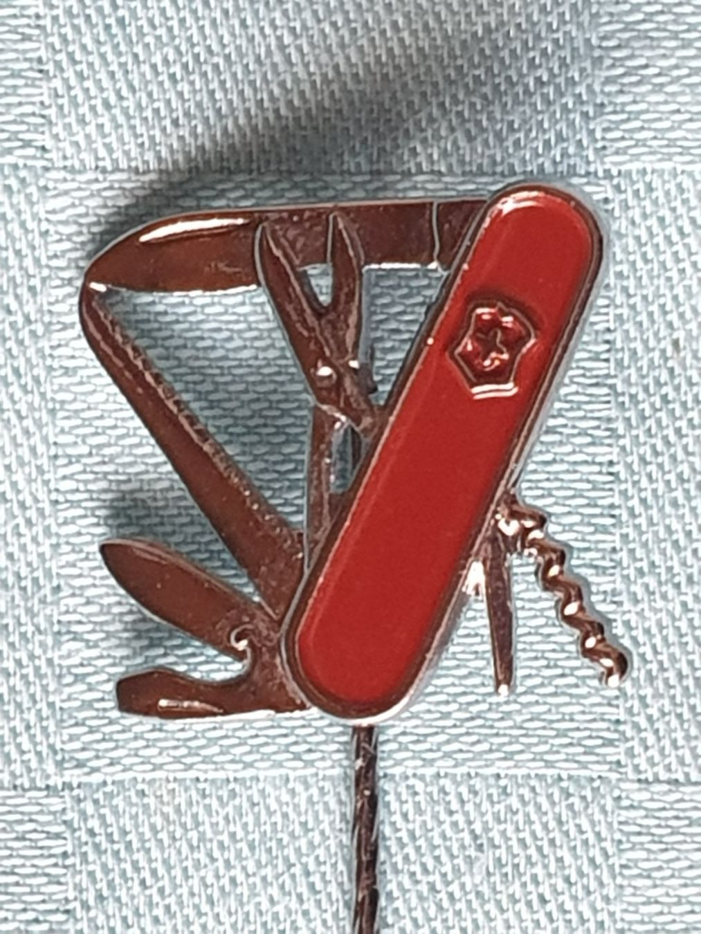 Placchette & Badge: Schweizer Taschenmesser Abzeichen – Usato da Mörschwil venduto da spirspi