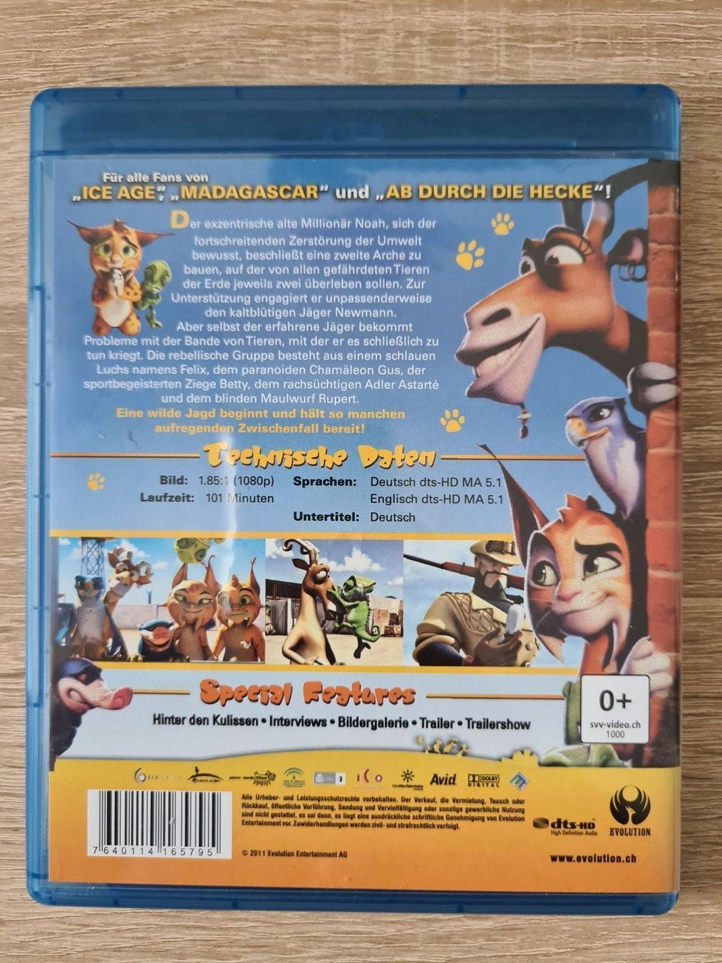 Alle DVDs: Schlau wie ein Luchs 3D - Blu-ray – Gebraucht aus Carouge GE von Franllo 1