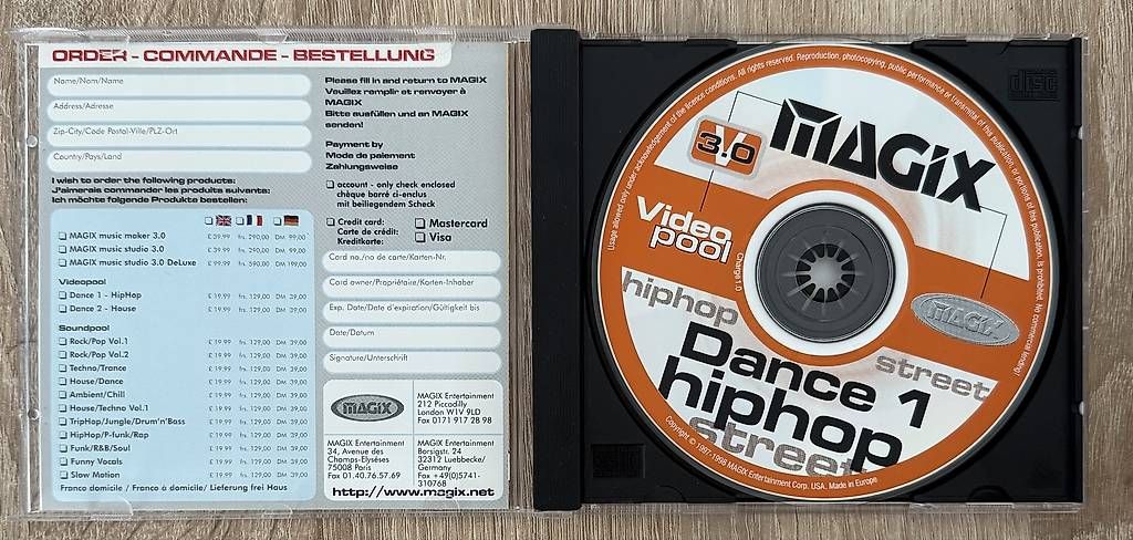 Software: Magix - Videopool - Dance 1 - Hip Hop – Usato da Zofingen venduto da Kolega01 1