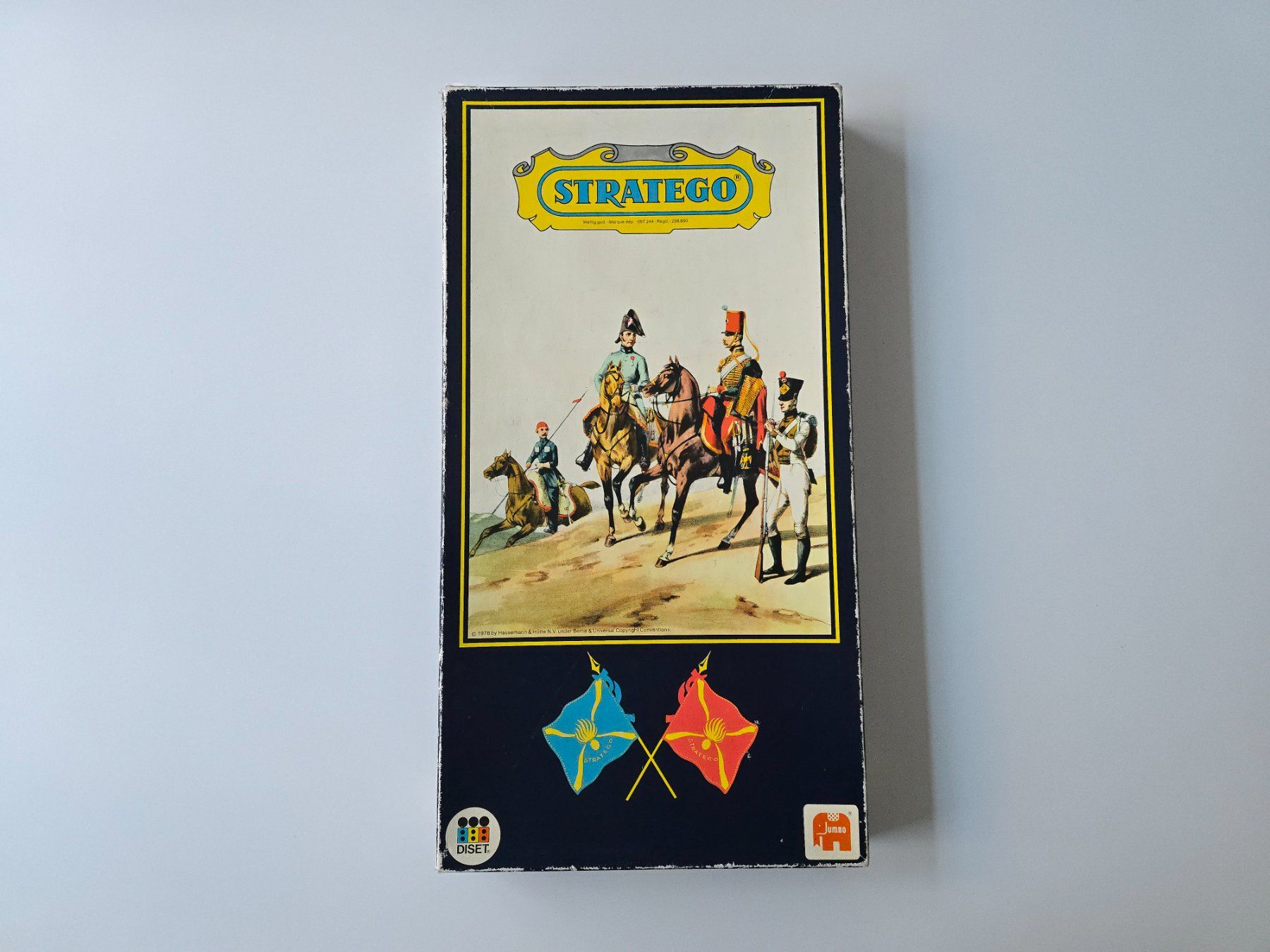 Giochi: Vintage Kultspiel Stratego Jumbo 495 – Usato da Dättlikon venduto da Wundertuete_