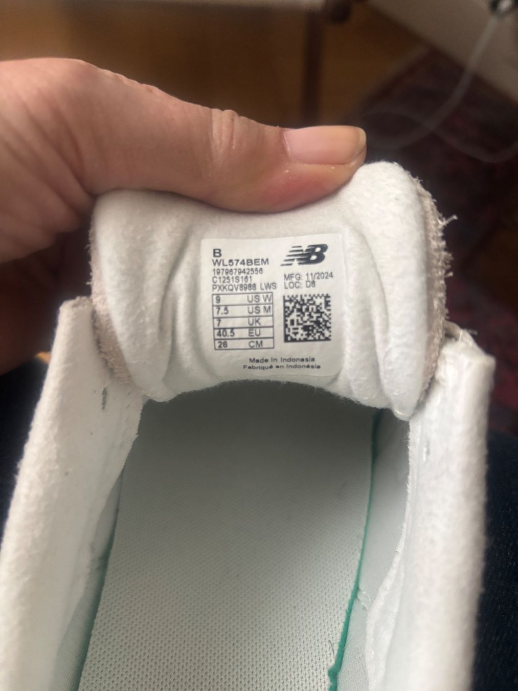 New Balance Scarpe da uomo: Paire de basket NB – Usato da Genève venduto da bea_f5qp 3