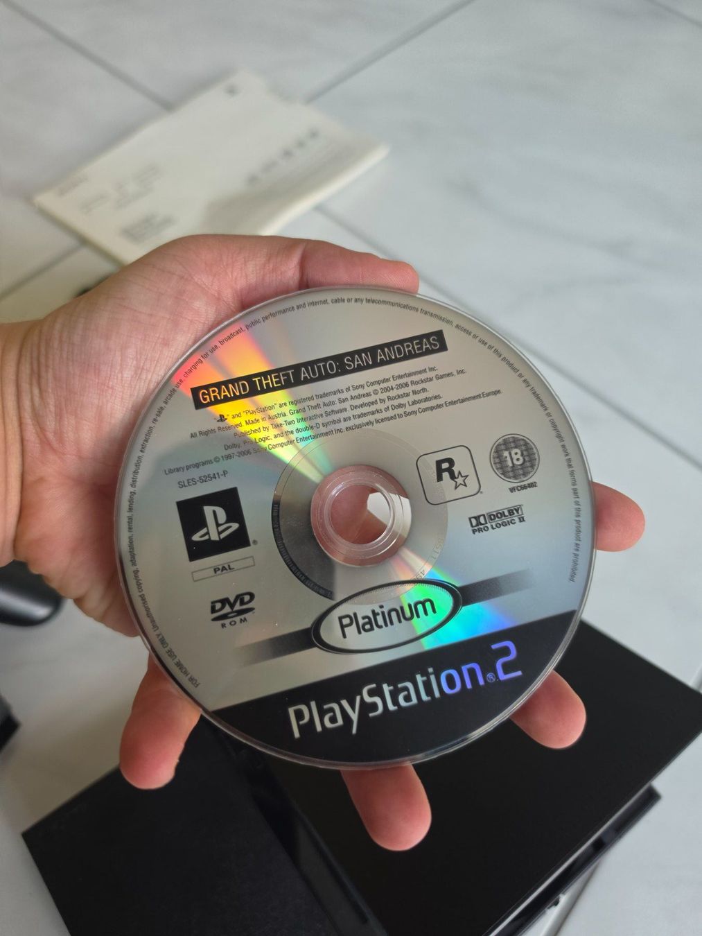 Sony Konsolen: Sony PlayStation 2 (PS2) mit 2 Controllern + GTA San Andreas – Gebraucht aus Birr von ale_dq7h 5