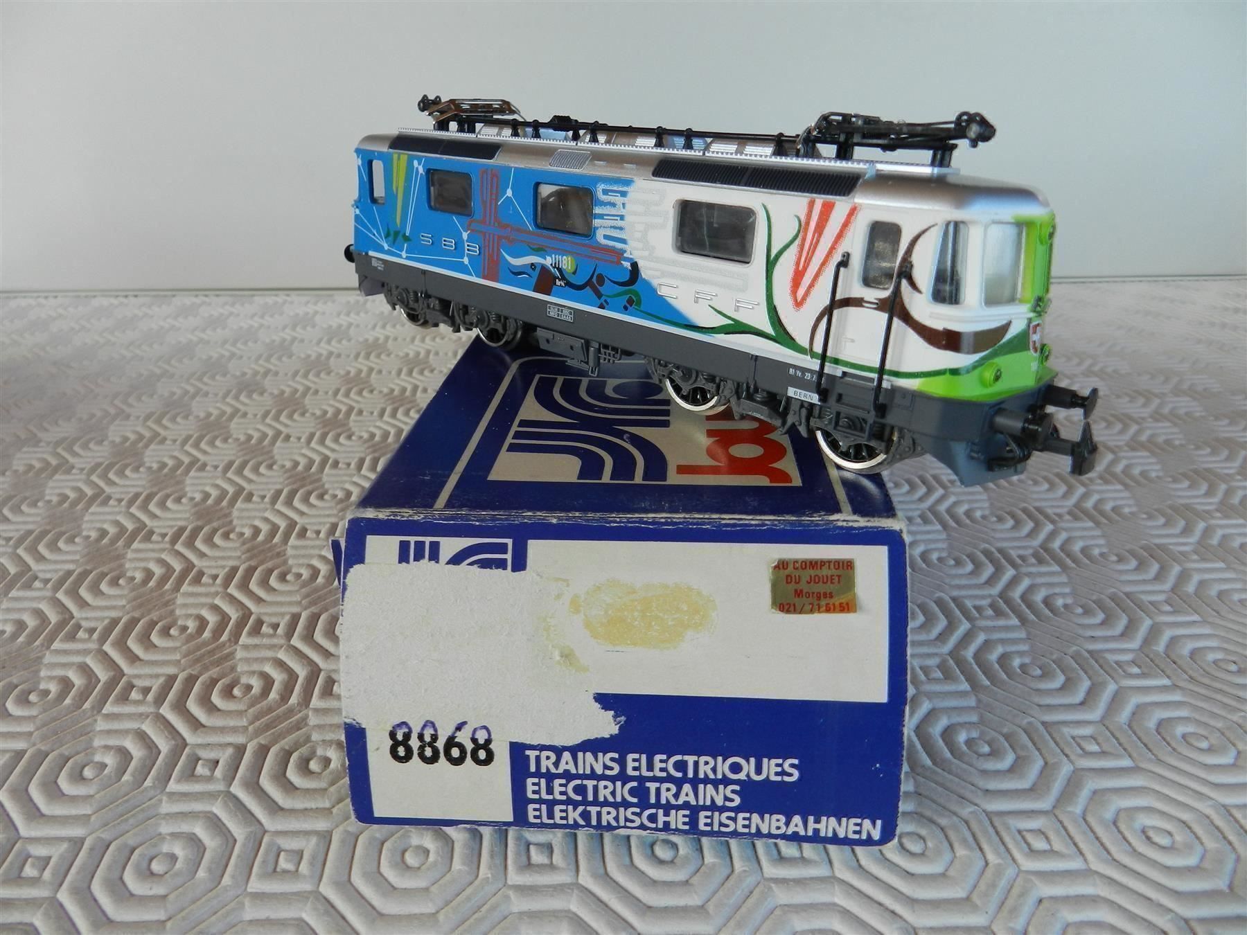 Jouef Modellini di ferrovie: Jouef H0 DC E-Lok R2 4/4 II Bourret – Nuovo (secondo la descrizione) da Arzier-Le Muids venduto da elocin83 1
