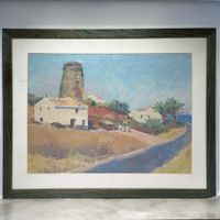 Paul BAUMANN (1910-1975) Huile sur toile