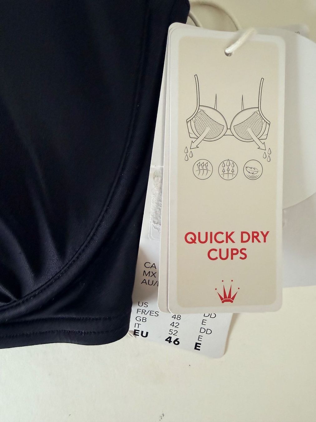 Triumph Costumi da bagno & Bikini: TRIUMPH, Bikini-Oberteil SUMMER Mix & Match, Grösse 46E – Nuovo e nell'imballaggio originale da Rudolfstetten venduto da gst_g7xl 4