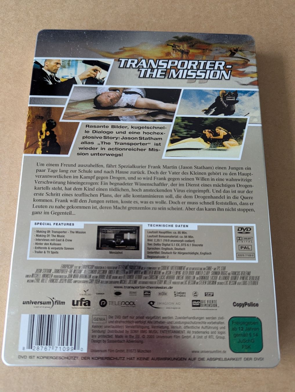 Tutti i DVDs: The Transporter 2: The Mission – Usato da Aarau venduto da usmichi 1
