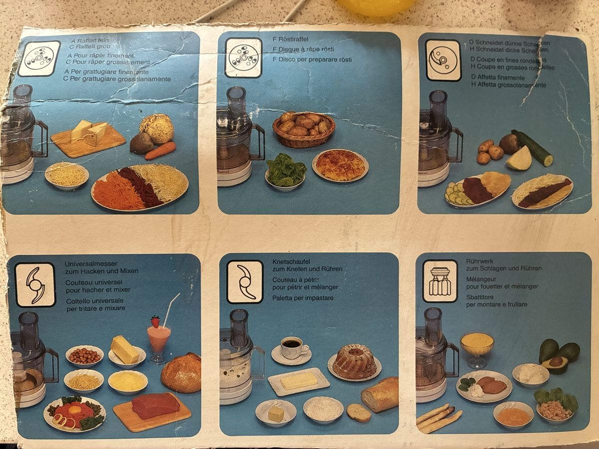 Elettrodomestici da cucina: Küchenmaschine SATRAP Mastermix-electronic mit Zubehör – Difettoso da Oberrüti venduto da Jomaru 1