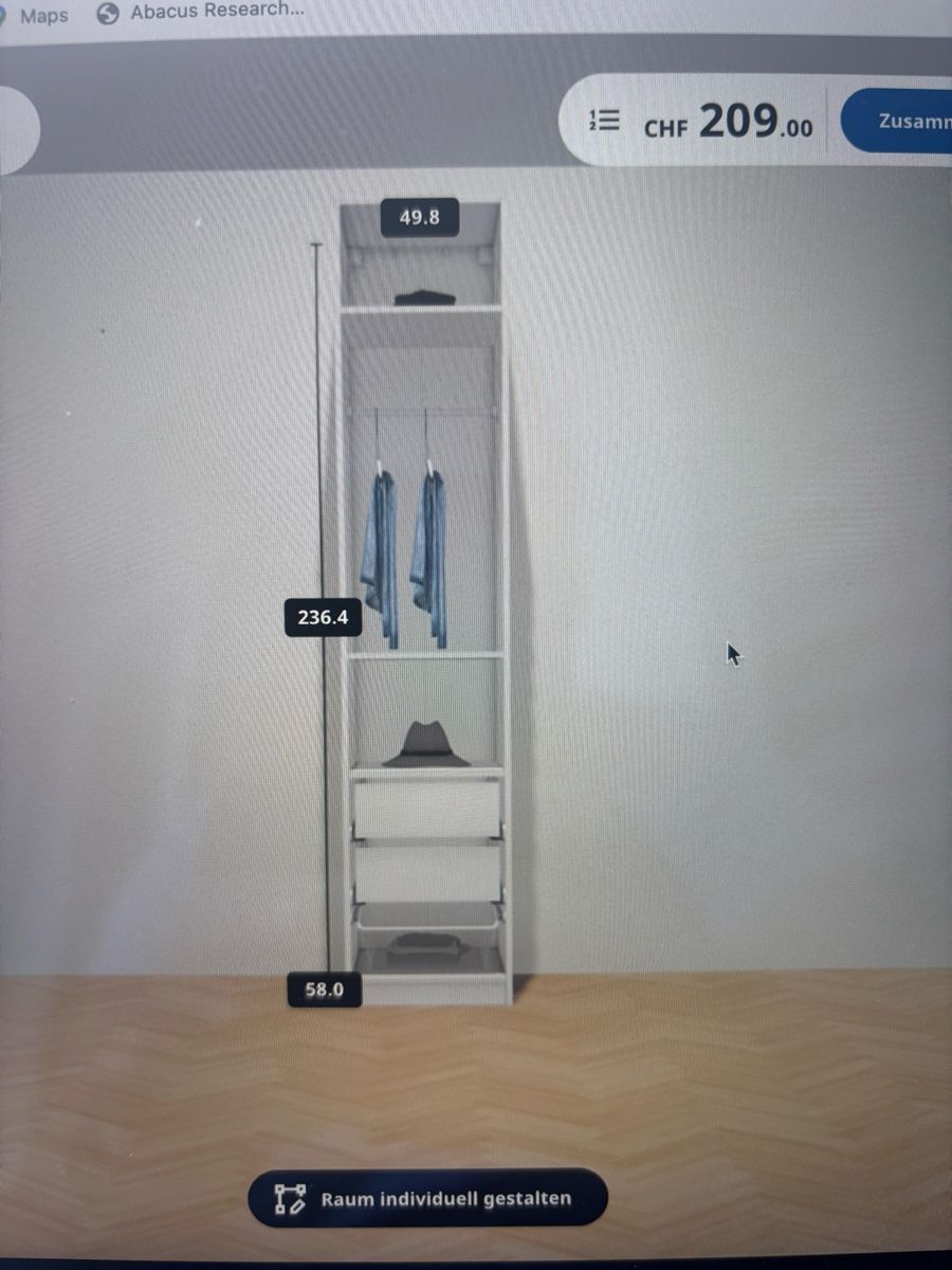 Ikea Armadi: Ikea Pax ab 1.- – Usato da Windisch venduto da pikolo