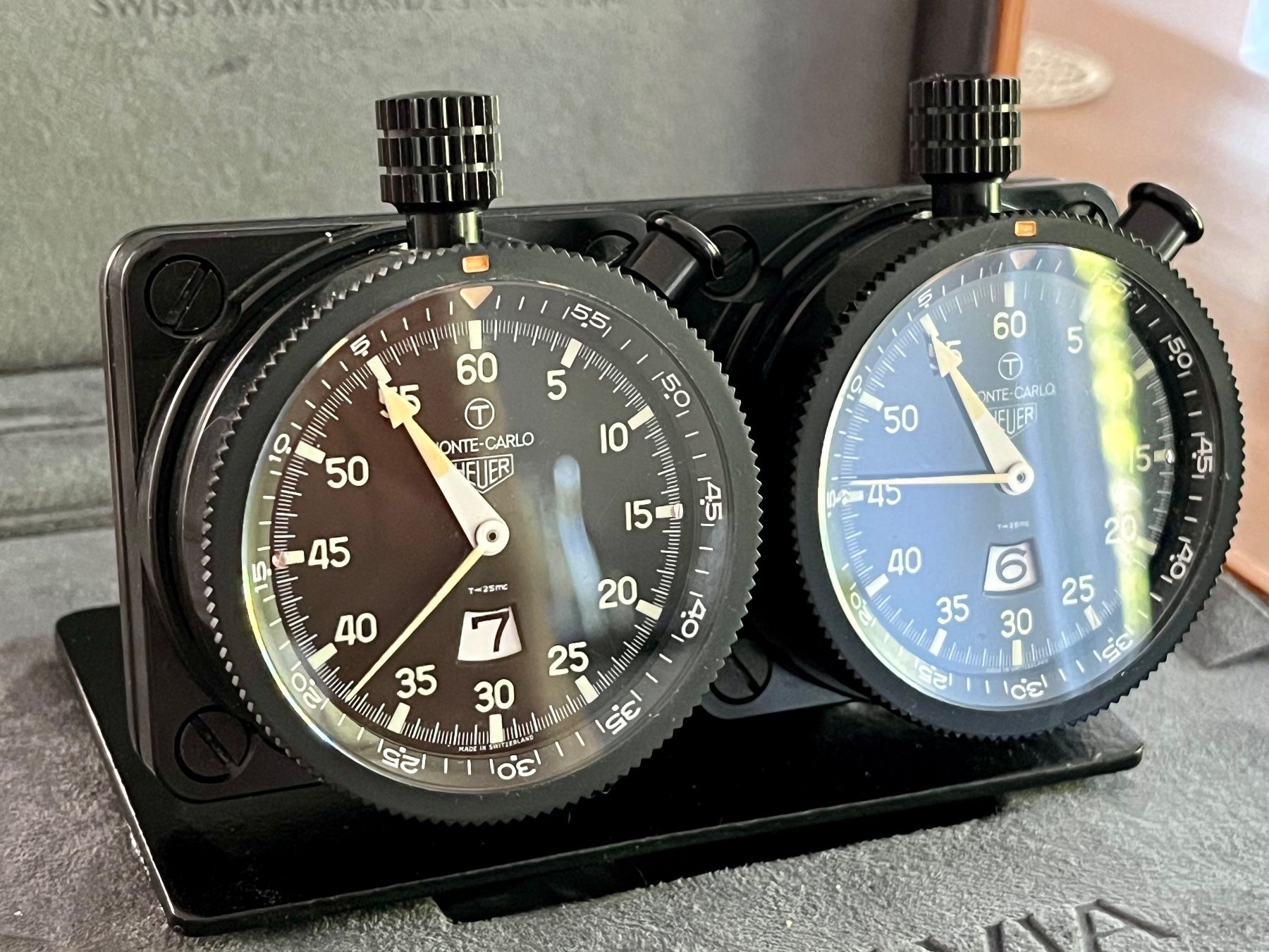 Tag Heuer Orologi: HEUER Monte Carlo Dashboard mit Doppelhalter – Usato da Kilchberg ZH venduto da WatchesandHifi 3