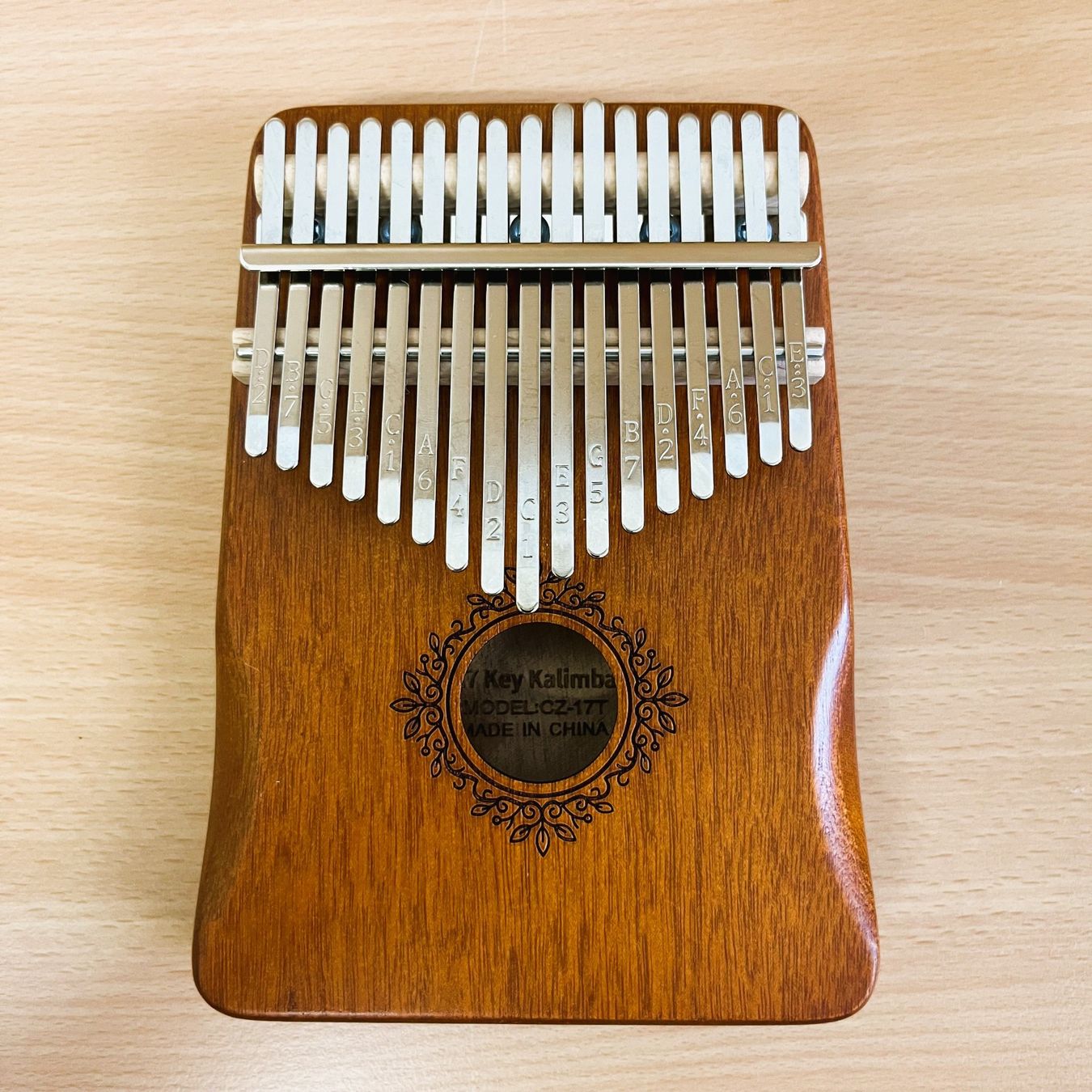 Strumenti musicali: Kalimba - 17 Tasten - Fingerklavier – Nuovo (secondo la descrizione) da Amlikon-Bissegg venduto da riestig