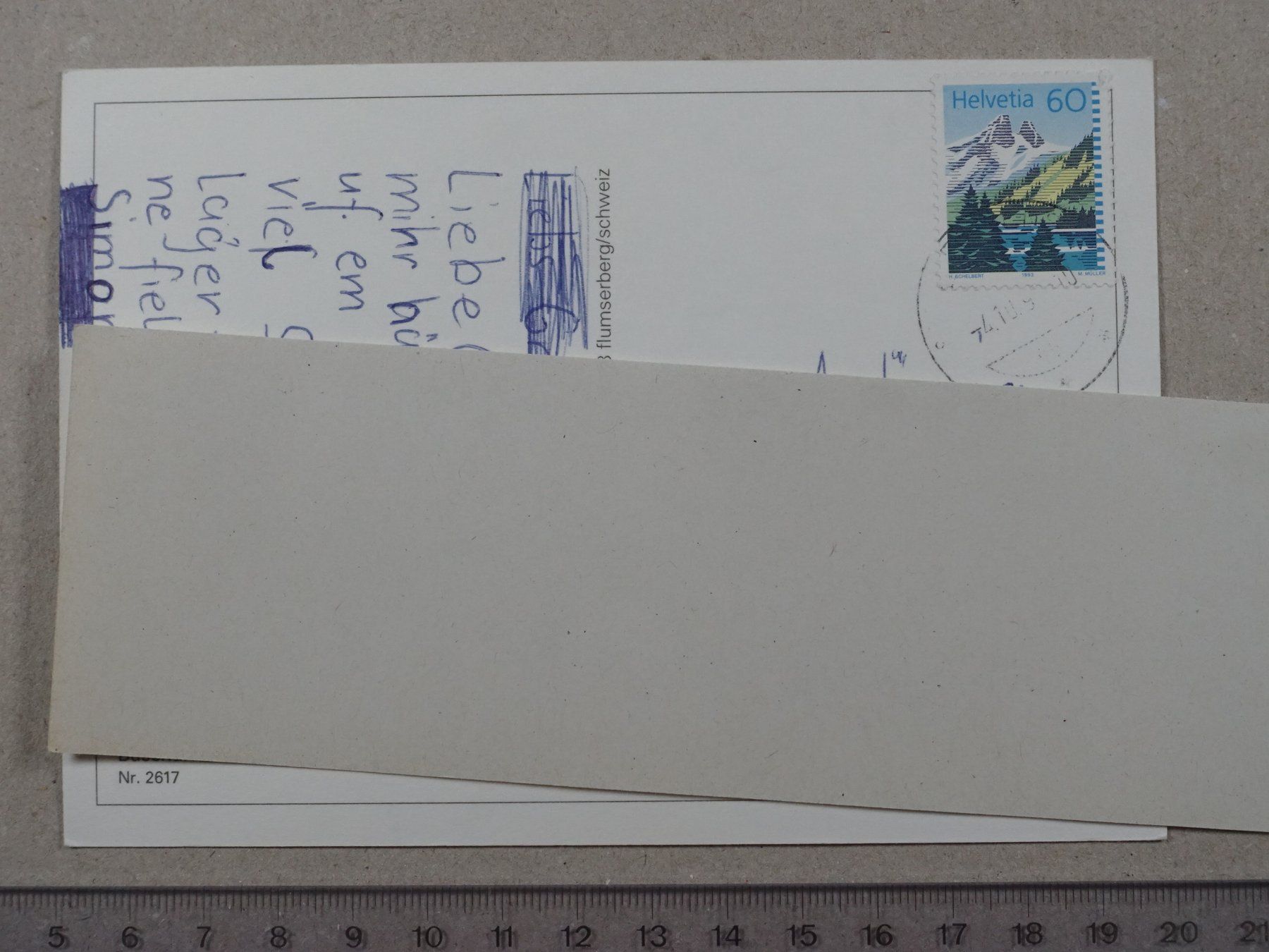 Cartes postales: Wangs - Pizol, Bergseen – D'occasion à Lenzburg par fh1 1