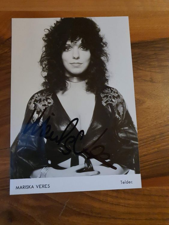 Mariska Veres (Shocking Blue), handsigniert Kaufen auf Ricardo