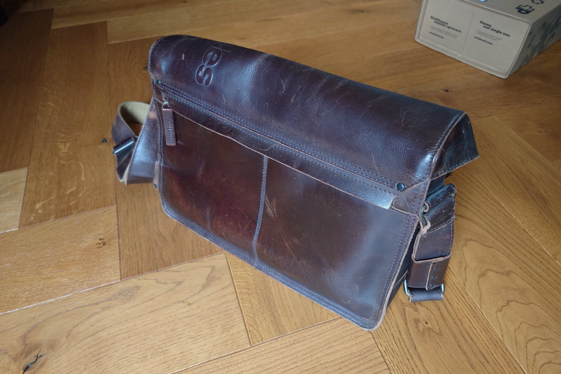 Aunts & Uncles Taschen: Aunts & Uncles Ledertasche, Braun – Gebraucht aus Stäfa von SirBobbey 2
