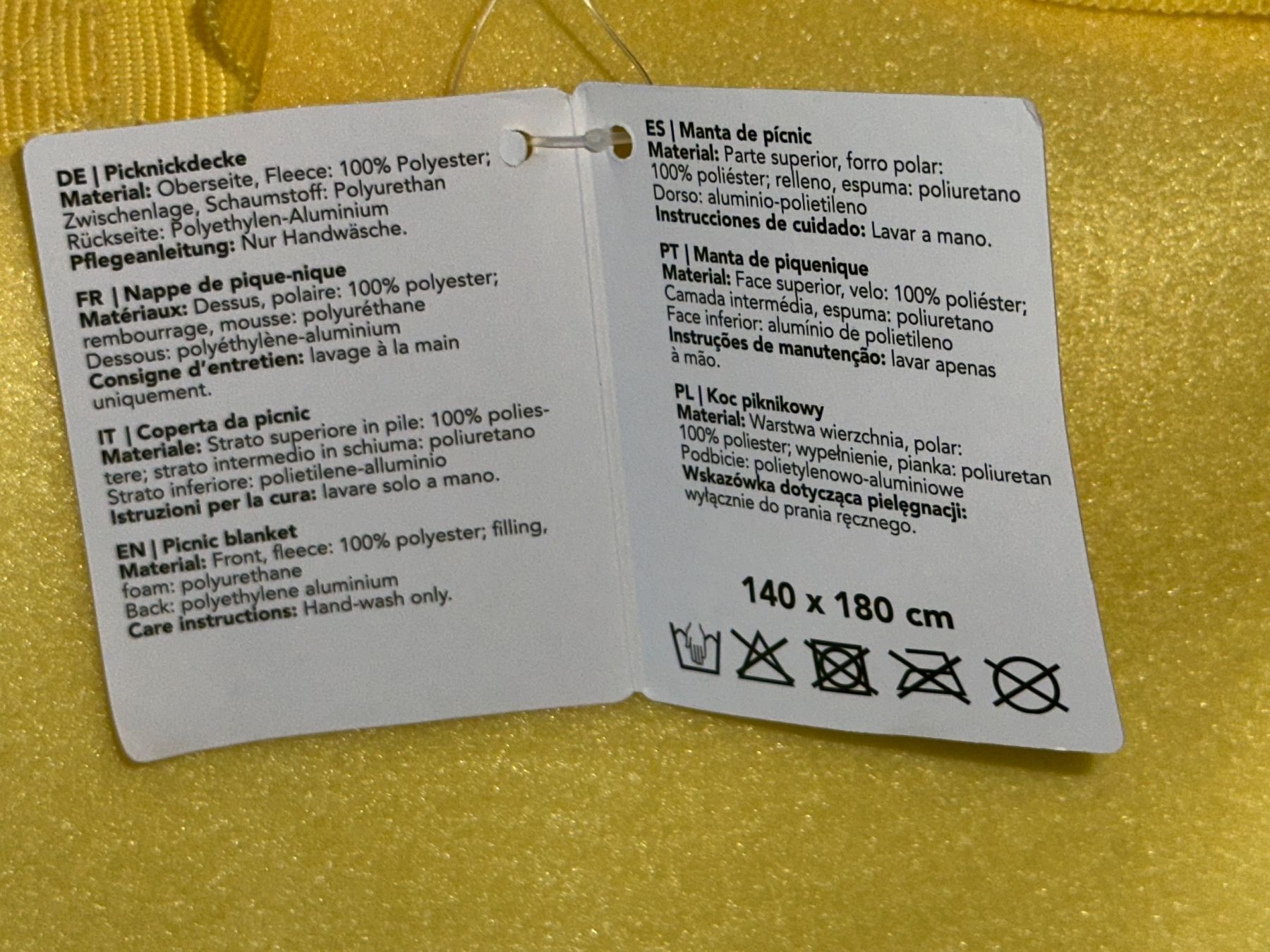 Coop Raccolte di bollini & punti: Coop Sammelpunkte PICNIC DECKE – Nuovo e nell'imballaggio originale da Luzern venduto da Elena067 3