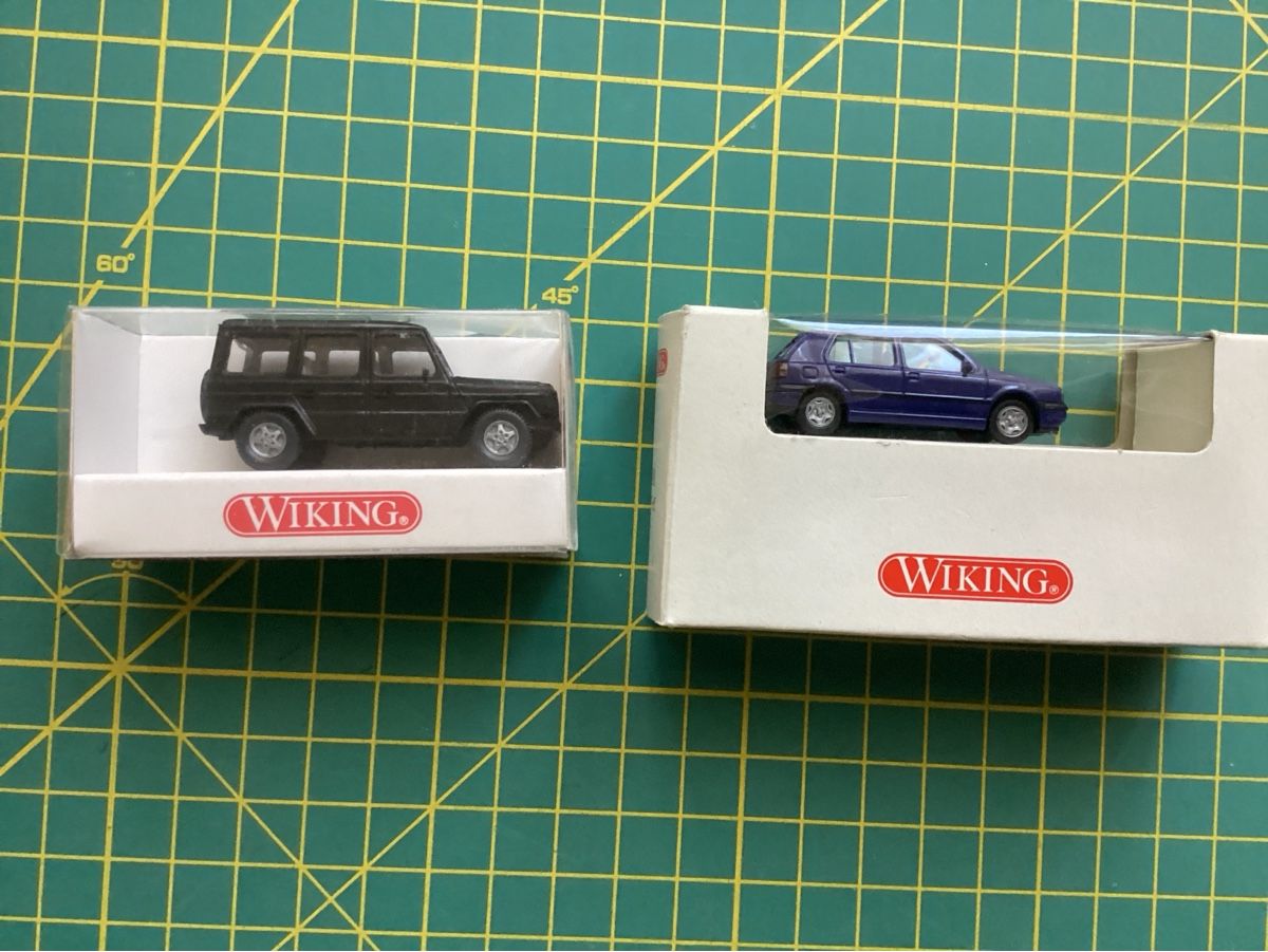 Modelleisenbahnen: 2 Autos Wiking – Neu und originalverpackt aus Rudolfstetten von Gwyneth2