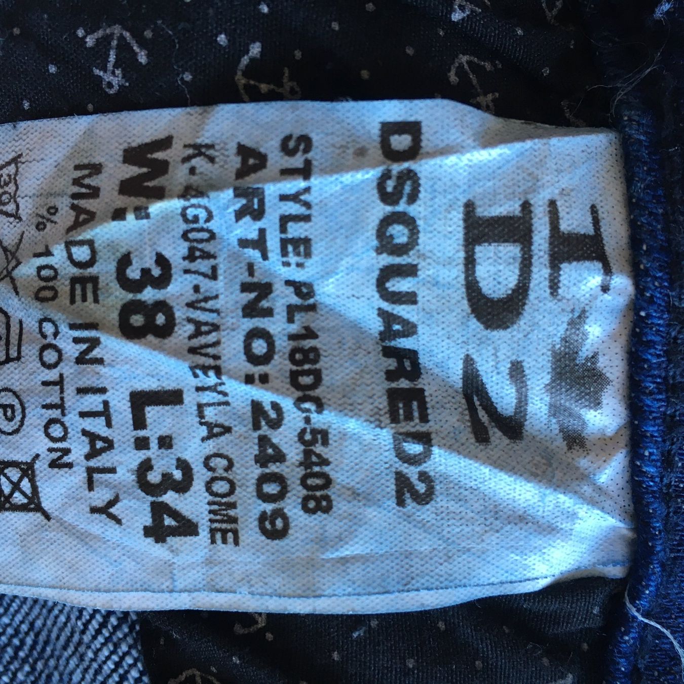 Dsquared2 Jeans: Jeans Dsquared2 Blue Men W38 L34 – Usato da Genève venduto da ang_7j7j 4