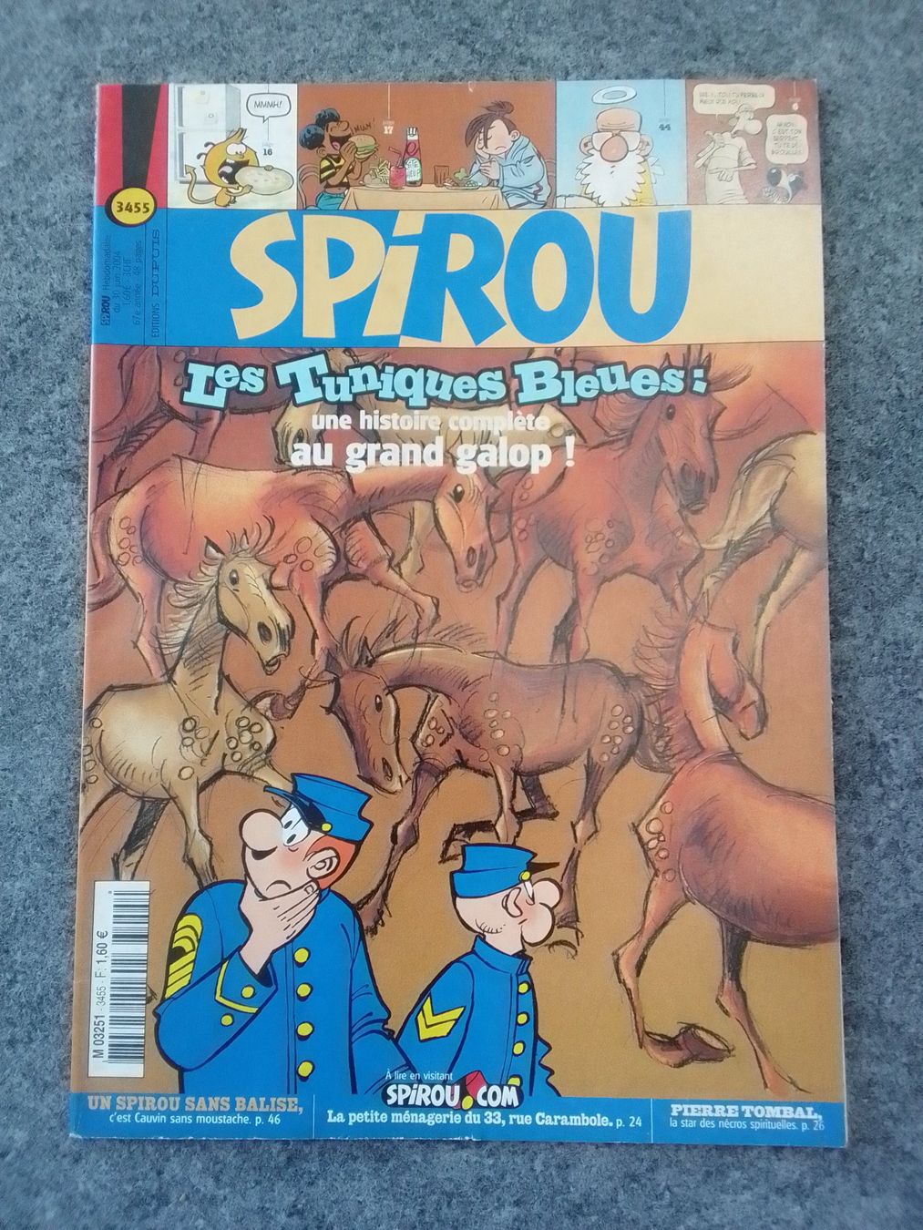 Fumetti: Spirou Les Tuniques Bleues 3455 – Usato da Préverenges venduto da gga_f9hf