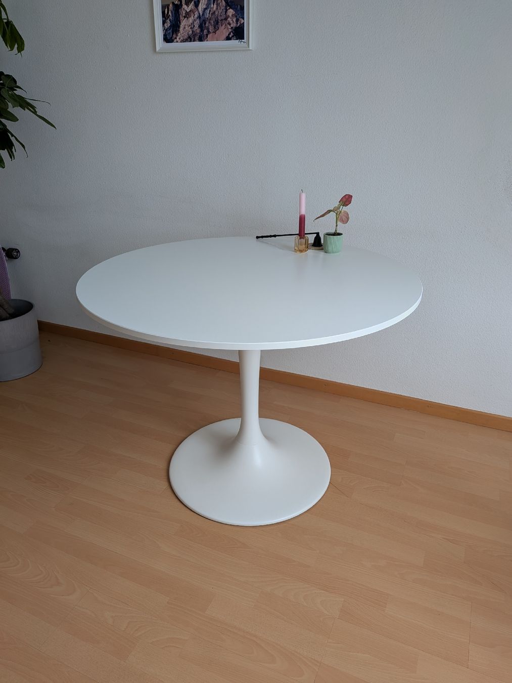 Ikea Tavoli: Runder Tisch DOCKSTA weiss, 103 cm, IKEA – Usato da Luzern venduto da angii.meier