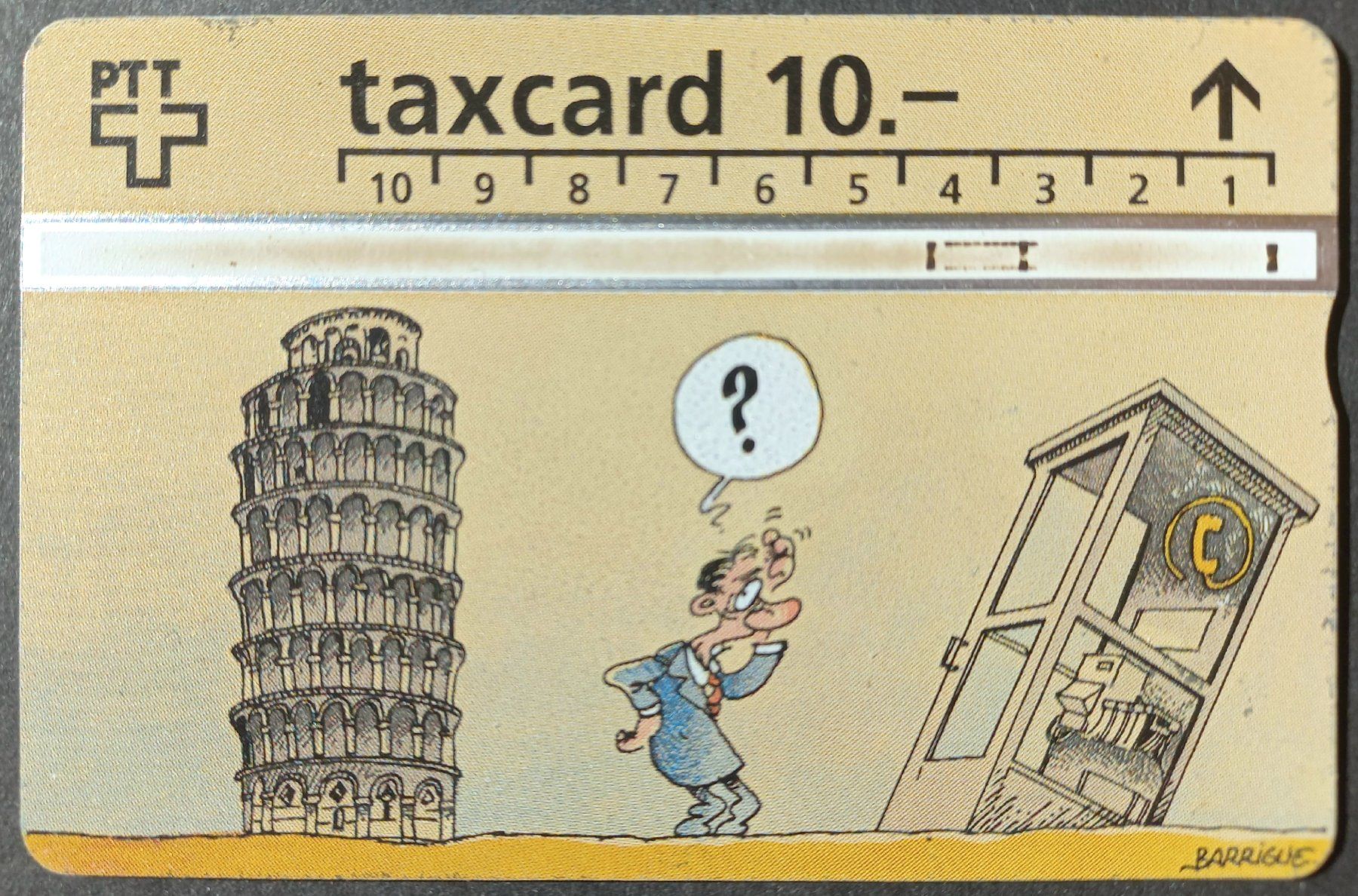 Swisscom Schede telefoniche: Taxcard - Schief... - CH – Usato da Niederuzwil venduto da lubimaja