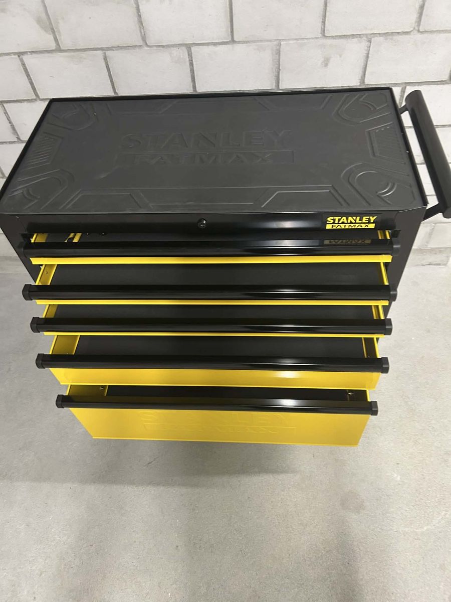 Stanley Alle Werkzeuge: Stanley Fatmax Rolling Tool Chest - 5 Drawers, Yellow! – Neu (gemäss Beschreibung) aus Attiswil von Retrodane 2