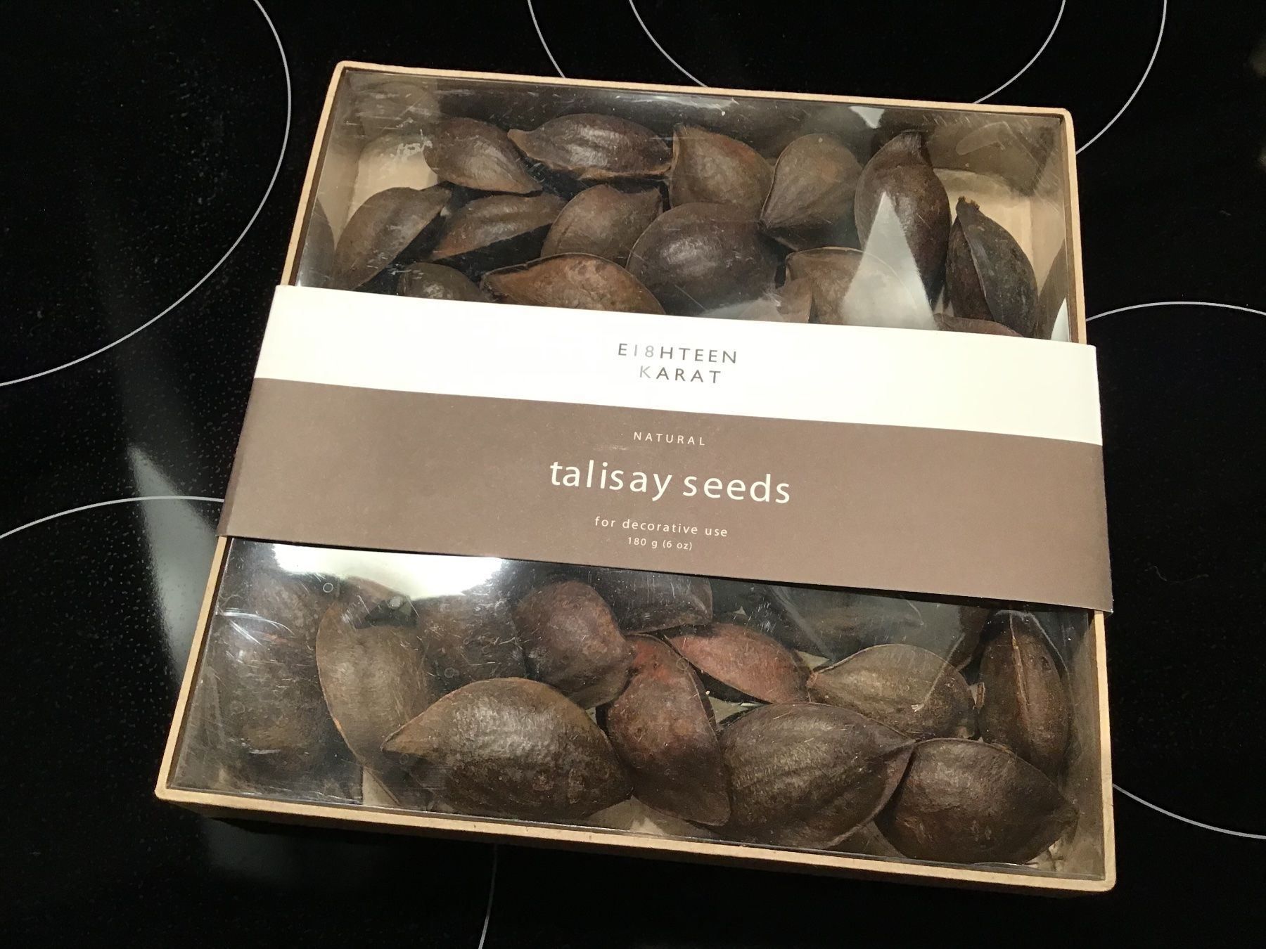 Globus Alle Dekorationen: Deko - talisay seeds – Neu und originalverpackt aus Weggis von Tupferl