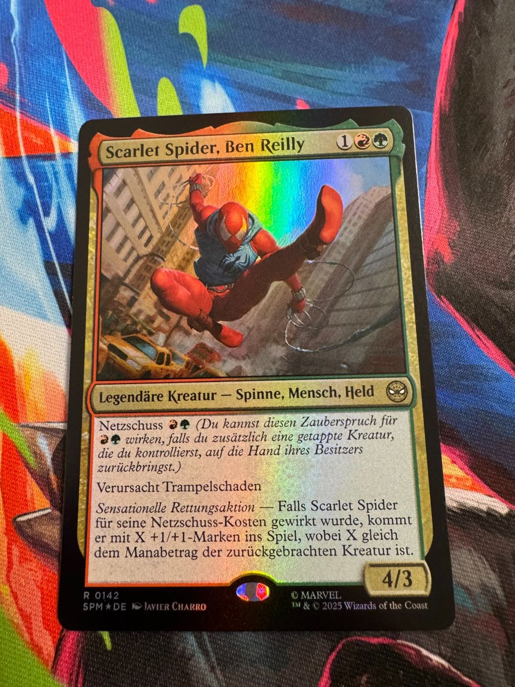 Magic The Gathering Carte collezionabili: Scarlet Spider, Ben Reilly -Foil-Marvel's Spider-Man - Magic – Nuovo (secondo la descrizione) da Bülach venduto da Pfrenzel