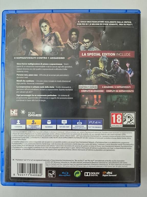 Giochi: DEAD BY DAYLIGHT PS4 – Usato da Horw venduto da Mschaefer 1